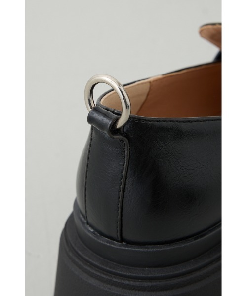 crie conforto（クリーコンフォルト）の「バックリングプラットフォームローファー　靴（ローファー・レディース・ブラウン/ブラック・SMALL/MEDIUM/LARGE/LL）」の11枚目の写真