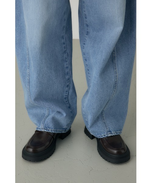 crie conforto（クリーコンフォルト）の「バックリングプラットフォームローファー　靴（ローファー・レディース・ブラウン/ブラック・SMALL/MEDIUM/LARGE/LL）」の15枚目の写真