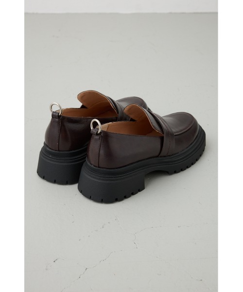 crie conforto（クリーコンフォルト）の「バックリングプラットフォームローファー　靴（ローファー・レディース・ブラウン/ブラック・SMALL/MEDIUM/LARGE/LL）」の19枚目の写真