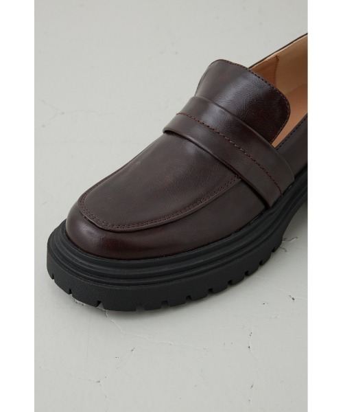 crie conforto（クリーコンフォルト）の「バックリングプラットフォームローファー　靴（ローファー・レディース・ブラウン/ブラック・SMALL/MEDIUM/LARGE/LL）」の20枚目の写真