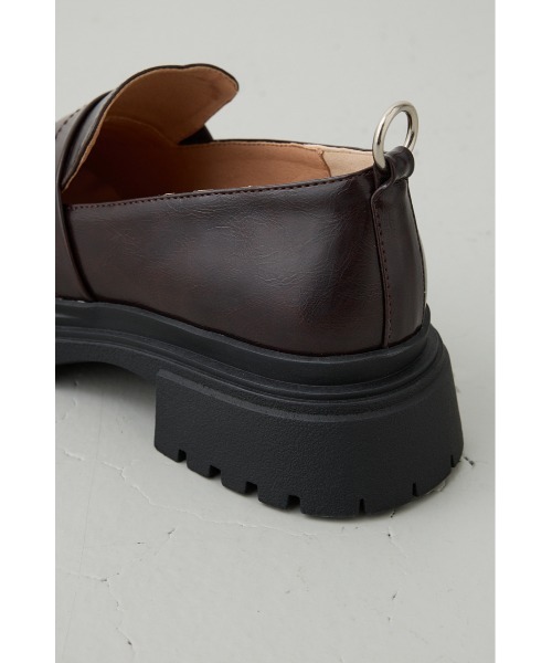 crie conforto（クリーコンフォルト）の「バックリングプラットフォームローファー　靴（ローファー・レディース・ブラウン/ブラック・SMALL/MEDIUM/LARGE/LL）」の21枚目の写真