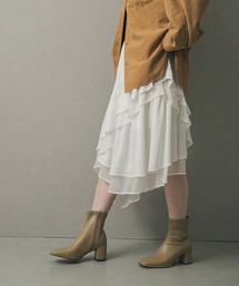 SENSE OF PLACE by URBAN RESEARCH | フレアティアードミディスカート(スカート)