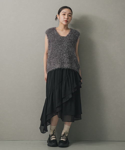 セール】フレアティアードミディスカート（スカート）｜SENSE OF PLACE