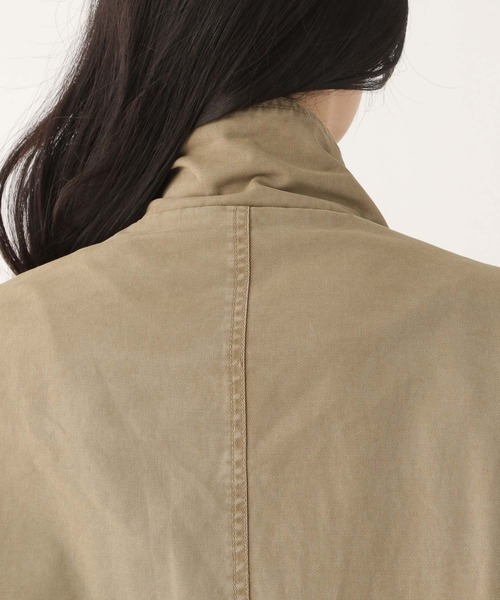 Heather（ヘザー）の「カーゴポケットミドルブルゾン　590315（ブルゾン・レディース・ブラウン/ベージュ/アイボリー・FREE）」の7枚目の写真