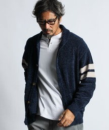 The DUFFER of ST.GEORGE(U_t@[IuZgW[W)SHAWL COLLAR CARDIGANF[jbg V[J[ J[fBK(J[fBK/{)