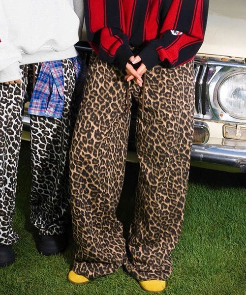 roen leopard skull レオパード スカル ジャージ パンツ　ＸＬ roen leopard skull レオパード スカル ジャージ パンツ XL