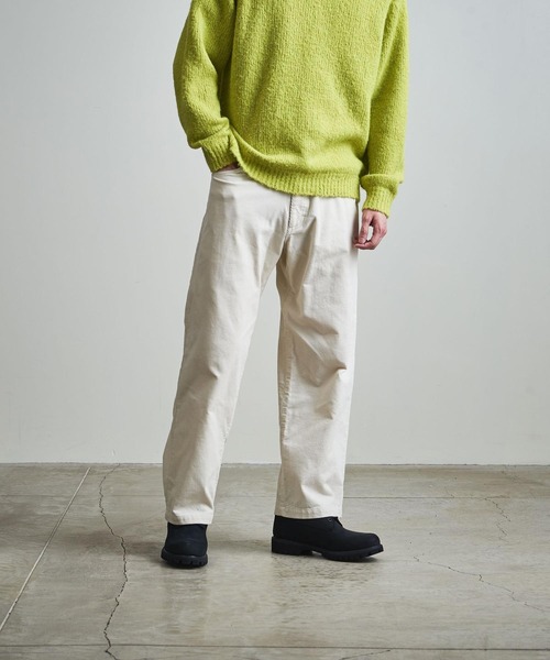 セール】【マルチサイズ】ワイドストレート コーデュロイ 5ポケット