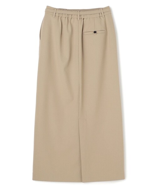 UNFILO(アンフィーロ)の「ウールライク Iラインスカート(スカート・レディース・ベージュ系/ブラック系・X-SMALL/LARGE/MEDIUM/SMALL)」の9枚目の写真