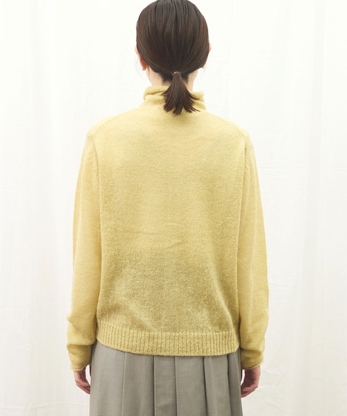 fig Ｌondon（フィグロンドン）の「Bobo cardigan（ニット/セーター・レディース・グレー/アイボリー/レッド/イエロー・FREE）」の17枚目の写真