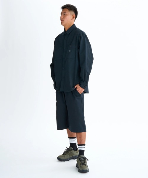 Quiksilver(クイックシルバー)の「CHINO WASH SHIRT/クイックシルバー長袖シャツ(シャツ/ブラウス・メンズ・ブラック・MEDIUM)」の2枚目の写真
