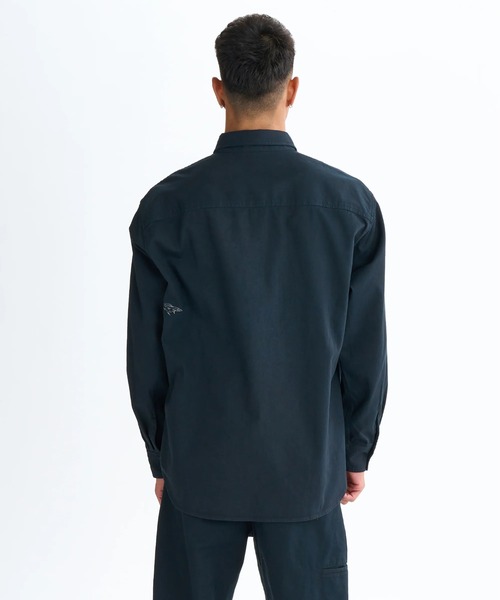 Quiksilver(クイックシルバー)の「CHINO WASH SHIRT/クイックシルバー長袖シャツ(シャツ/ブラウス・メンズ・ブラック・MEDIUM)」の10枚目の写真