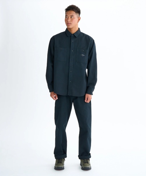 Quiksilver(クイックシルバー)の「CHINO WASH SHIRT/クイックシルバー長袖シャツ(シャツ/ブラウス・メンズ・ブラック・MEDIUM)」の9枚目の写真