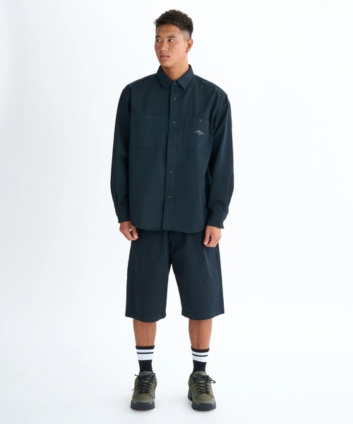 Quiksilver(クイックシルバー)の「CHINO WASH SHIRT/クイックシルバー長袖シャツ(シャツ/ブラウス・メンズ・ブラック・MEDIUM)」の7枚目の写真