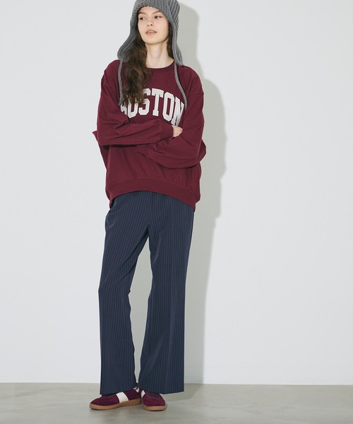 coca(coca)(コカ)の「ストライプセミフレアパンツ(その他パンツ・レディース・ストライプ・S/L/M)」の11枚目の写真
