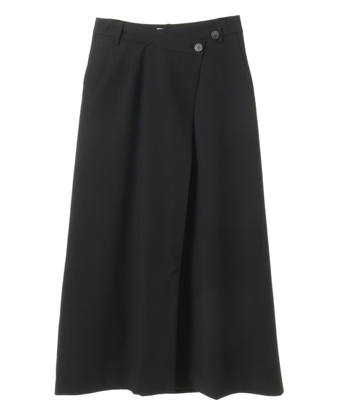 CONVERSE TOKYO(コンバーストウキョウ)の「【HL】POCKET TAB ASYMMETRY SKIRT(SET-UP)(スカート・レディース・ブラック/グレー/ブラウン・MEDIUM)」の1枚目の写真