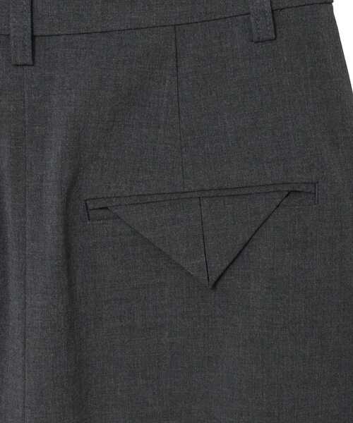 CONVERSE TOKYO(コンバーストウキョウ)の「【HL】POCKET TAB ASYMMETRY SKIRT(SET-UP)(スカート・レディース・ブラック/グレー/ブラウン・MEDIUM)」の12枚目の写真