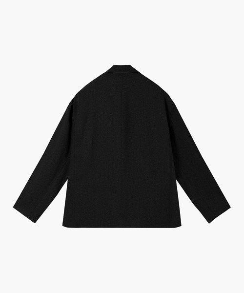 LAD MUSICIAN（ラッドミュージシャン）の「ESTER SERGE DOUBLE BREASTED JACKET（テーラードジャケット・メンズ・ブラック・42/44/46）」の2枚目の写真