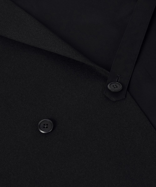 LAD MUSICIAN（ラッドミュージシャン）の「ESTER SERGE DOUBLE BREASTED JACKET（テーラードジャケット・メンズ・ブラック・42/44/46）」の7枚目の写真