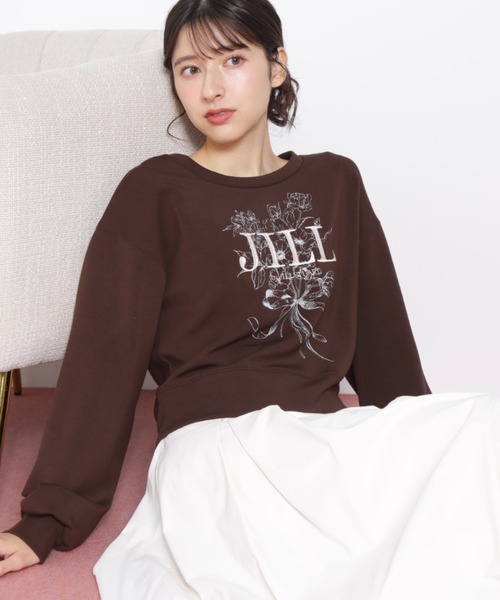 ジルスチュアート] パールダンボールスウェット 定価17600円 新品タグ