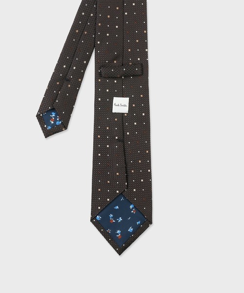 Paul Smith(ポールスミス)の「コントラストドット タイ【250036 552MJ】(ネクタイ・メンズ・ダークグリーン/ネイビー/ダークパープル/ダークブラウン・FREE)」の8枚目の写真