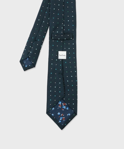 Paul Smith(ポールスミス)の「コントラストドット タイ【250036 552MJ】(ネクタイ・メンズ・ダークグリーン/ネイビー/ダークパープル/ダークブラウン・FREE)」の10枚目の写真