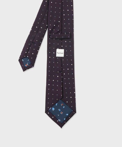 Paul Smith(ポールスミス)の「コントラストドット タイ【250036 552MJ】(ネクタイ・メンズ・ダークグリーン/ネイビー/ダークパープル/ダークブラウン・FREE)」の11枚目の写真