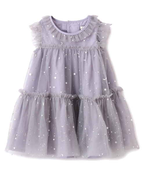 sense of wonder(センスオブワンダー)の「スターチュールワンピース(ワンピース・キッズ・ピンク/ホワイト系/グレー・90cm/100cm/110cm/120cm/130cm)」の2枚目の写真