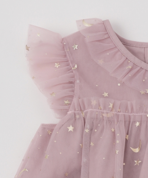 sense of wonder(センスオブワンダー)の「スターチュールワンピース(ワンピース・キッズ・ピンク/ホワイト系/グレー・90cm/100cm/110cm/120cm/130cm)」の6枚目の写真