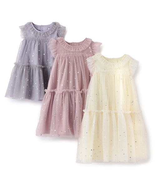 sense of wonder(センスオブワンダー)の「スターチュールワンピース(ワンピース・キッズ・ピンク/ホワイト系/グレー・90cm/100cm/110cm/120cm/130cm)」の9枚目の写真