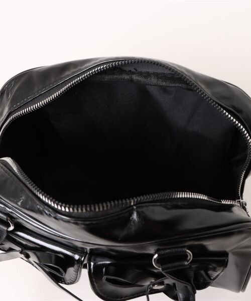 LUGG NAGG(ラグナグ)の「【LUGG NAGG/ラグナグ】フェイクレザー ダブルポケット ハンドバック(ハンドバッグ・レディース・ダークブラウン/ワインレッド/ブラック/キャメル/ホワイト・FREE)」の13枚目の写真