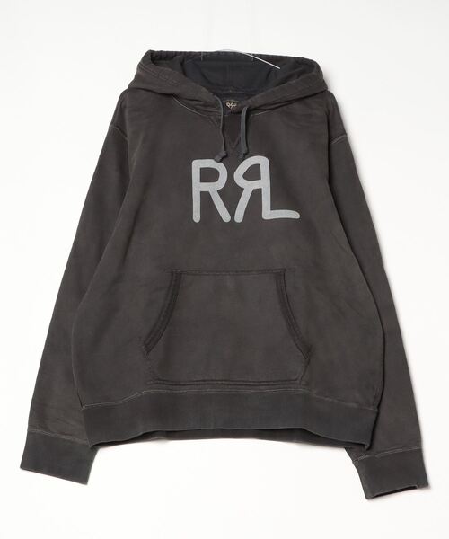 RRL ロゴプレート① RRL - RRL / ダブルアールエル | 後付けフード ロゴプリント