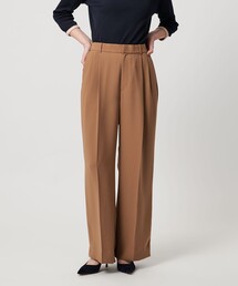 UNITED ARROWS | 2タック ワイドパンツ‐UVカット 接触冷感 吸水速乾 帯電防止 ウォッシャブル‐(スラックス)