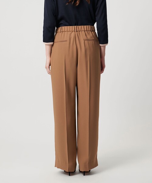 UNITED ARROWS（ユナイテッドアローズ）の「2タック ワイドパンツ‐UVカット 接触冷感 吸水速乾 帯電防止 ウォッシャブル‐（スラックス・レディース・ブラック/ピンク/ベージュ/ネイビー・36/34/38/40）」の15枚目の写真