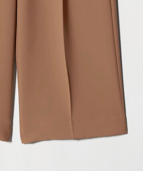 UNITED ARROWS（ユナイテッドアローズ）の「2タック ワイドパンツ‐UVカット 接触冷感 吸水速乾 帯電防止 ウォッシャブル‐（スラックス・レディース・ブラック/ピンク/ベージュ/ネイビー・36/34/38/40）」の22枚目の写真