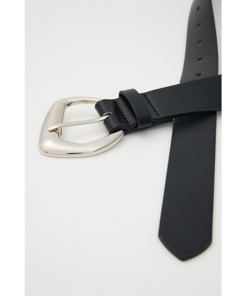 SLY(スライ)の「DEFORMED BUCKLE BELT ディフォームド バックル ベルト(ベルト・レディース・ブラック・FREE)」の5枚目の写真
