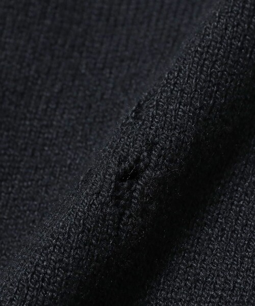 B:MING by BEAMS（ビーミングバイビームス）の「5ゲージ ダメージ クルー ニット（ユニセックス）（ニット/セーター・メンズ・ブラック/チャコールグレー・L/M/S/XL）」の12枚目の写真
