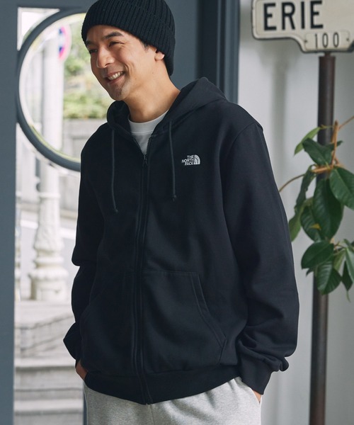 THE NORTH FACE（ザノースフェイス）の「THE NORTH FACE / ザ・ノース・フェイス Evolution Simple Dome Full Zip Hoodie/エボリューション ドームロゴ フルジップアップ パーカー（パーカー・メンズ・グレー/ネイビー/ワイン/オリーブ/アイボリー/ブラック・XL/L/M/S）」の7枚目の写真