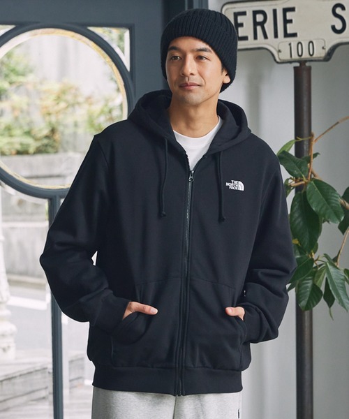 THE NORTH FACE（ザノースフェイス）の「THE NORTH FACE / ザ・ノース・フェイス Evolution Simple Dome Full Zip Hoodie/エボリューション ドームロゴ フルジップアップ パーカー（パーカー・メンズ・グレー/ネイビー/ワイン/オリーブ/アイボリー/ブラック・XL/L/M/S）」の14枚目の写真