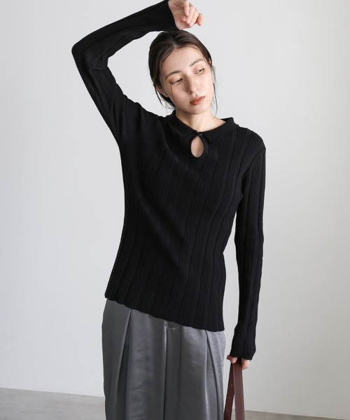 ランダムリブポロニット（ニット/セーター）｜select MOCA（セレクト