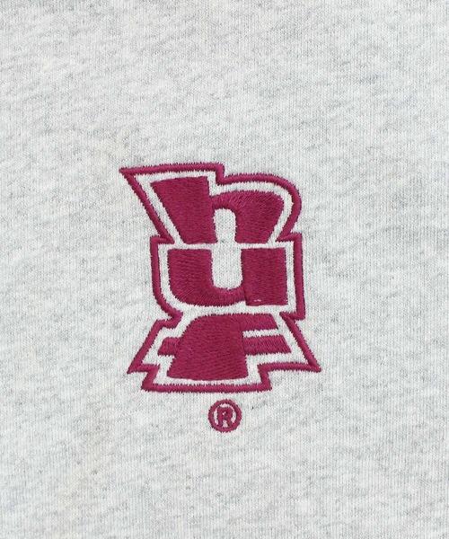 HUF(ハフ)の「メガブラスト エンブレム プルオーバーフーディ スウェットパーカー MEGABLAST EMB P/O HOODIE(パーカー・メンズ・ブラック/アッシュ・M/XL/L)」の11枚目の写真