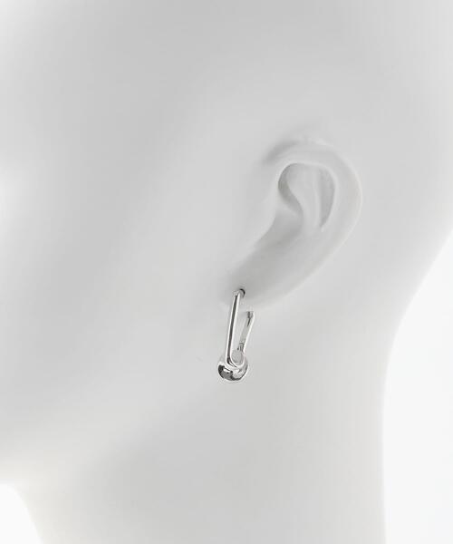 URBAN RESEARCH Sonny Label（アーバンリサーチサニーレーベル）の「ステンレスツイストピアス（ピアス（両耳用）・レディース・ゴールド/シルバー・ONE）」の4枚目の写真