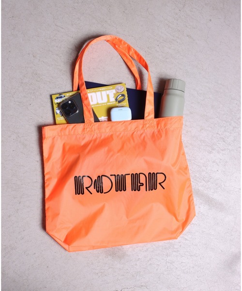 ROTAR(ローター)の「Rip Stop Tote BAG(トートバッグ・メンズ・オリーブ/ブラック/オレンジ・FREE)」の13枚目の写真
