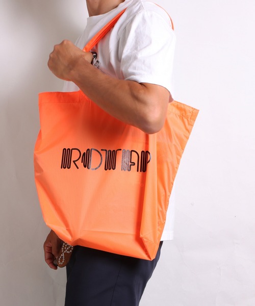 ROTAR(ローター)の「Rip Stop Tote BAG(トートバッグ・メンズ・オリーブ/ブラック/オレンジ・FREE)」の10枚目の写真