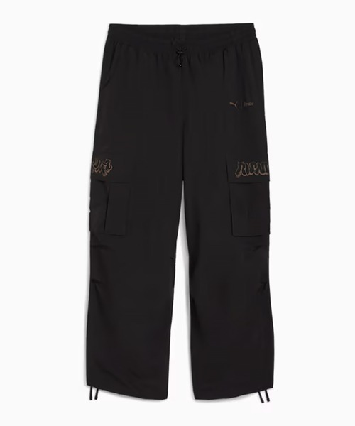PUMA(プーマ)の「PUMA/プーマ× RIPNDIP/リップンディップ EXTREME CARGO PANTS オーバーサイズ カーゴパンツ(カーゴパンツ・メンズ・ブラック/ブロンズ・L/XL/M)」の4枚目の写真