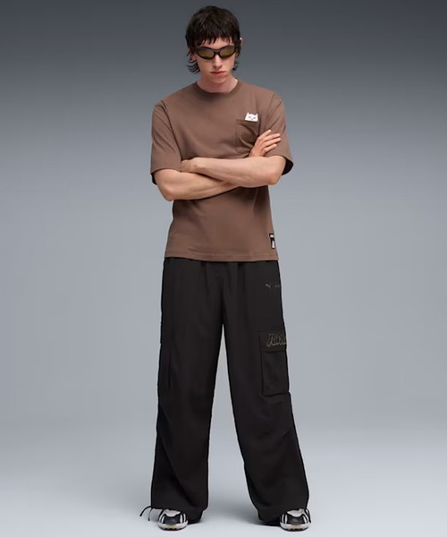 PUMA(プーマ)の「PUMA/プーマ× RIPNDIP/リップンディップ EXTREME CARGO PANTS オーバーサイズ カーゴパンツ(カーゴパンツ・メンズ・ブラック/ブロンズ・L/XL/M)」の6枚目の写真