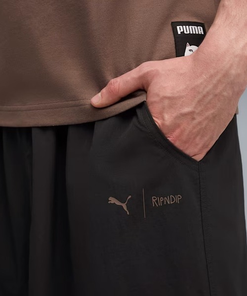 PUMA(プーマ)の「PUMA/プーマ× RIPNDIP/リップンディップ EXTREME CARGO PANTS オーバーサイズ カーゴパンツ(カーゴパンツ・メンズ・ブラック/ブロンズ・L/XL/M)」の5枚目の写真