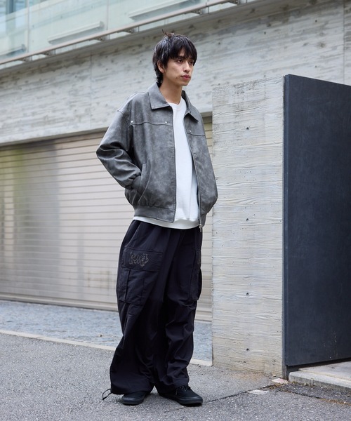 PUMA(プーマ)の「PUMA/プーマ× RIPNDIP/リップンディップ EXTREME CARGO PANTS オーバーサイズ カーゴパンツ(カーゴパンツ・メンズ・ブラック/ブロンズ・L/XL/M)」の22枚目の写真