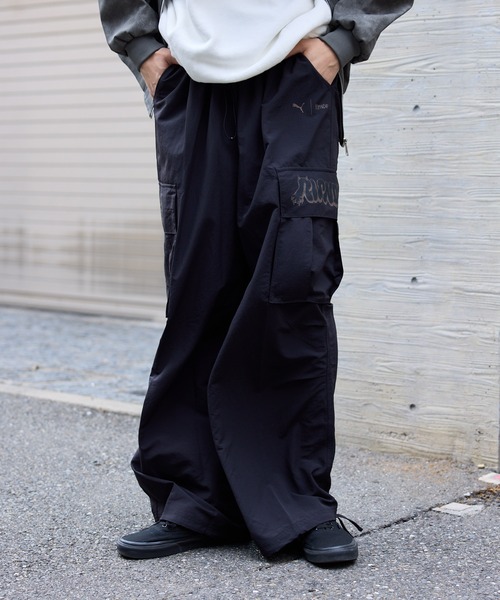 PUMA(プーマ)の「PUMA/プーマ× RIPNDIP/リップンディップ EXTREME CARGO PANTS オーバーサイズ カーゴパンツ(カーゴパンツ・メンズ・ブラック/ブロンズ・L/XL/M)」の17枚目の写真