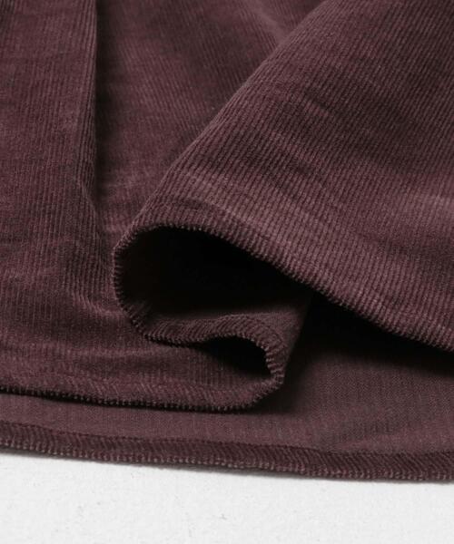 ITEMS URBANRESEARCH(アイテムズ アーバンリサーチ)の「Souplement Corduroy Shirts(シャツ/ブラウス・レディース・ブラック/ホワイト系その他/ブラウン・FREE)」の19枚目の写真