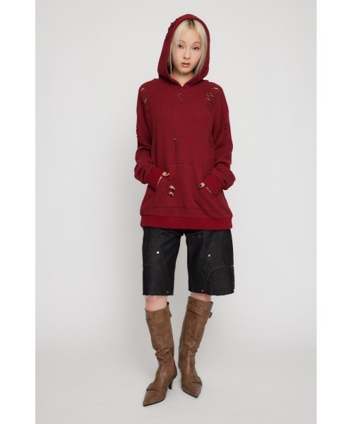 セール】OVER CRASH HOODIE トップス（パーカー）｜LAGUA GEM